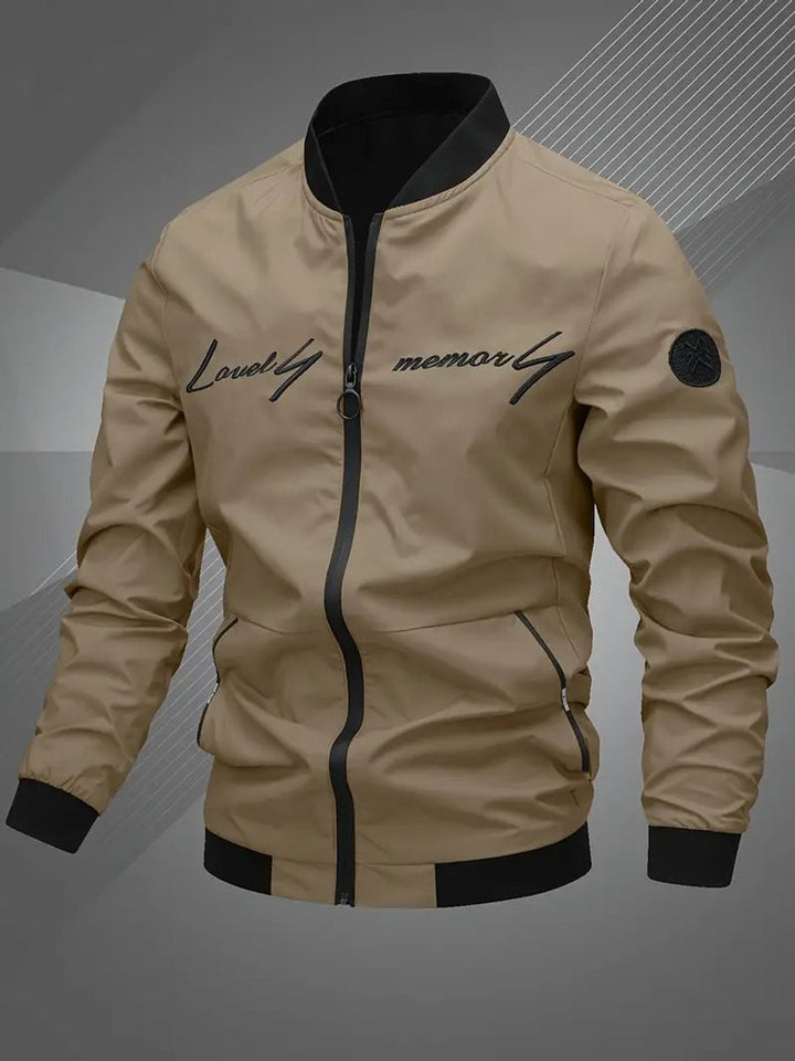 Horatio | Herren Oversized Bomberjacke mit Reißverschluss für Herbst und Winter