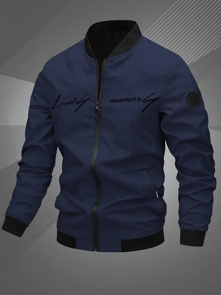 Horatio | Herren Oversized Bomberjacke mit Reißverschluss für Herbst und Winter