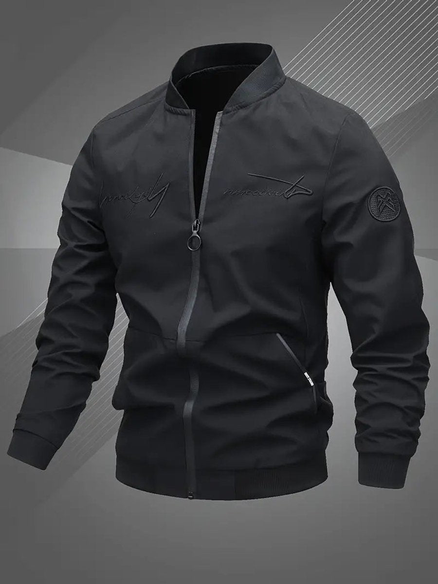 Horatio | Herren Oversized Bomberjacke mit Reißverschluss für Herbst und Winter