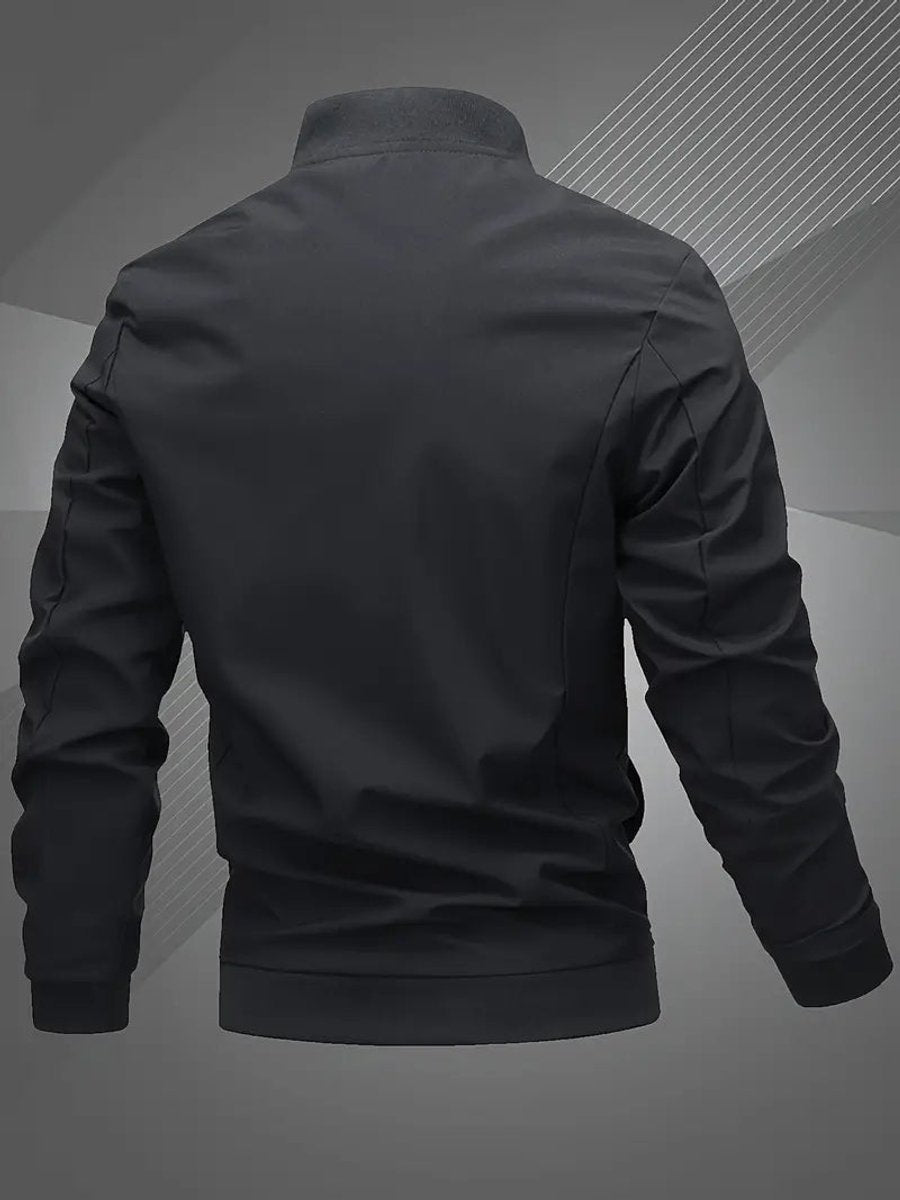 Horatio | Herren Oversized Bomberjacke mit Reißverschluss für Herbst und Winter