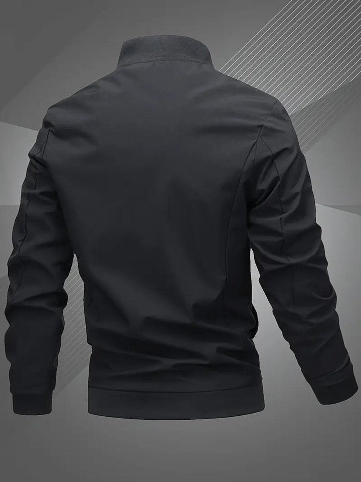 Horatio | Herren Oversized Bomberjacke mit Reißverschluss für Herbst und Winter