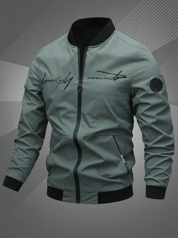 Horatio | Herren Oversized Bomberjacke mit Reißverschluss für Herbst und Winter