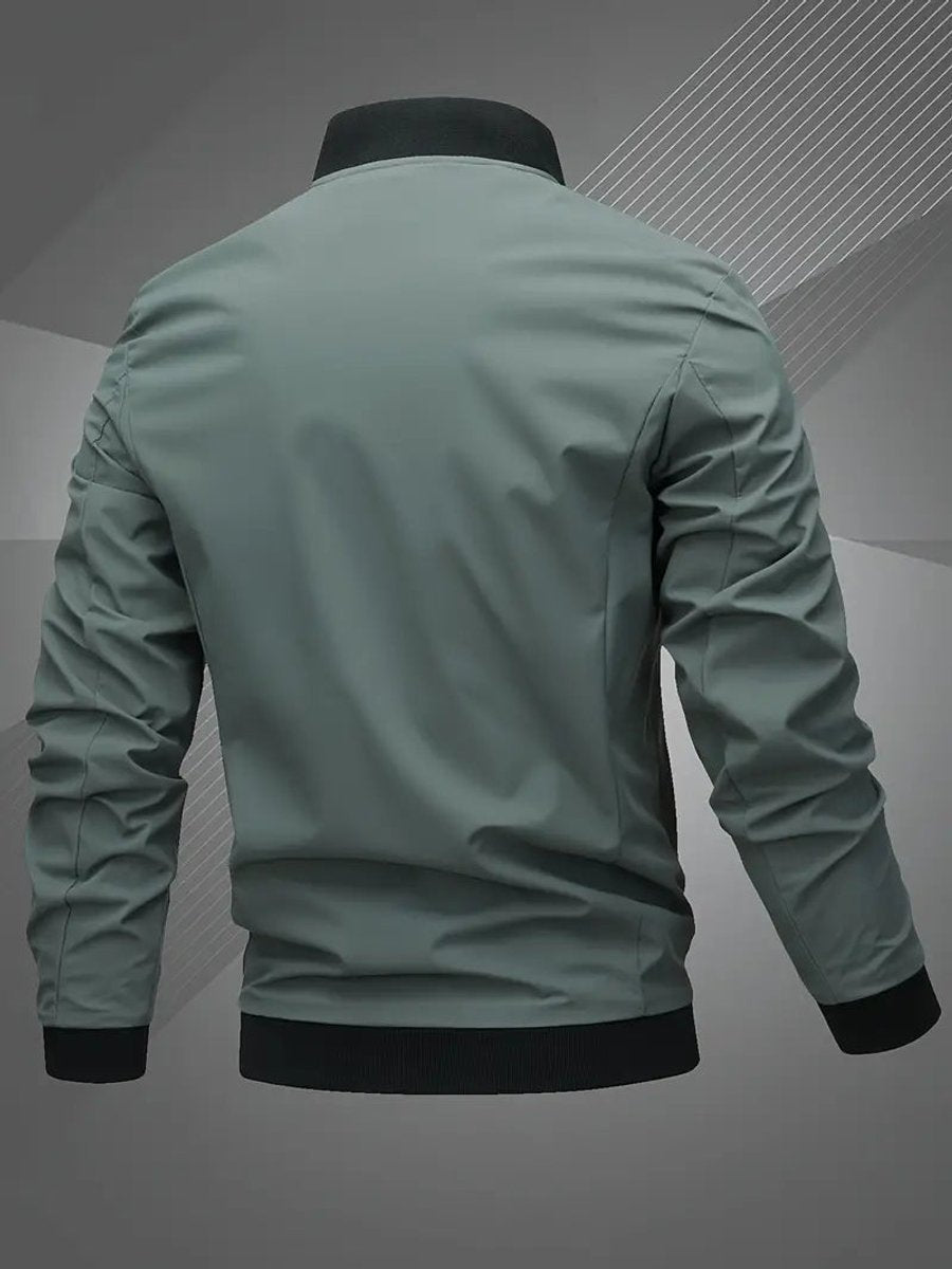 Horatio | Herren Oversized Bomberjacke mit Reißverschluss für Herbst und Winter