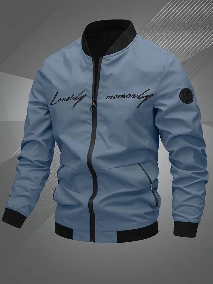 Horatio | Herren Oversized Bomberjacke mit Reißverschluss für Herbst und Winter