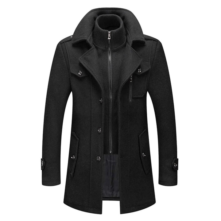 Gideon | Herren Zip-Front Mantel zum Layering