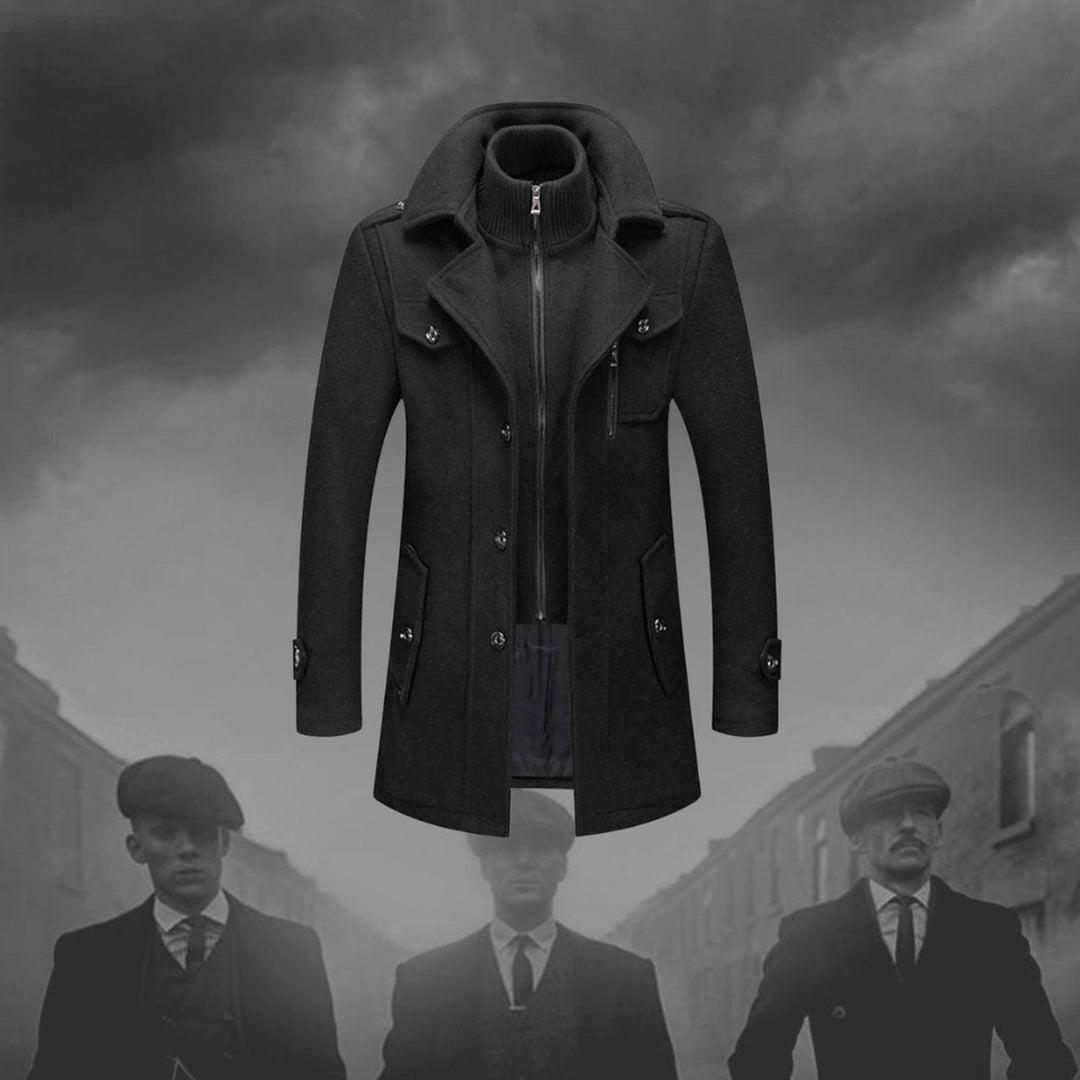 Gideon | Herren Zip-Front Mantel zum Layering
