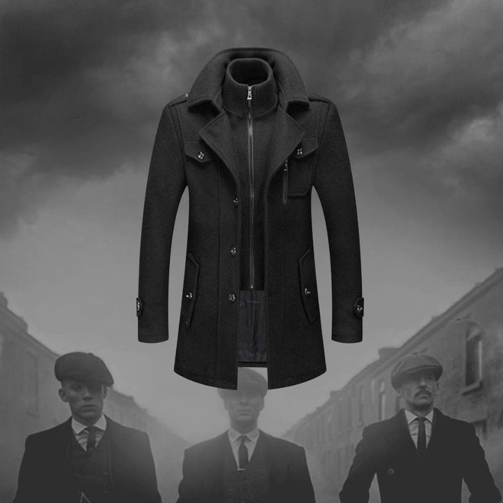 Gideon | Herren Zip-Front Mantel zum Layering