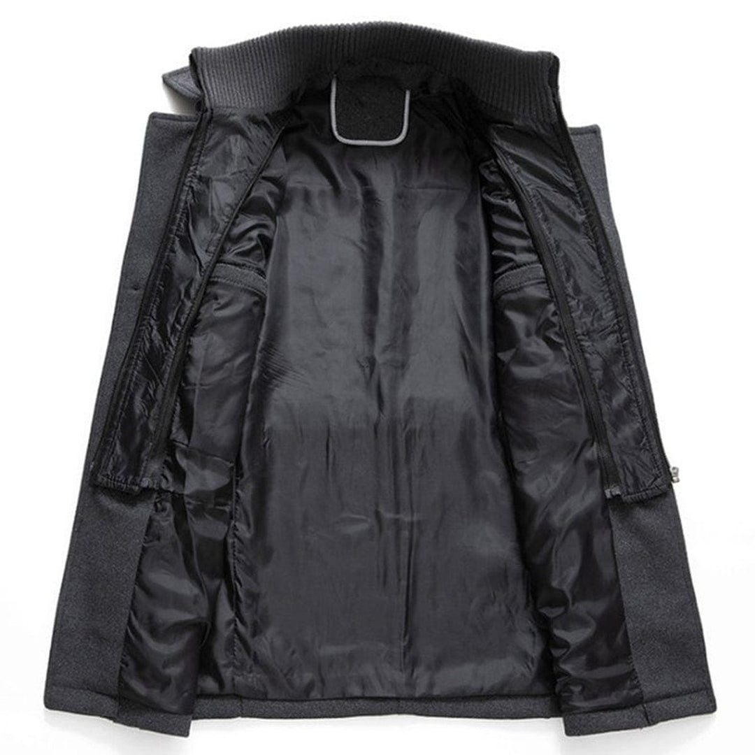 Gideon | Herren Zip-Front Mantel zum Layering