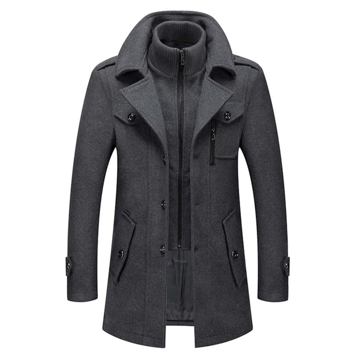 Gideon | Herren Zip-Front Mantel zum Layering