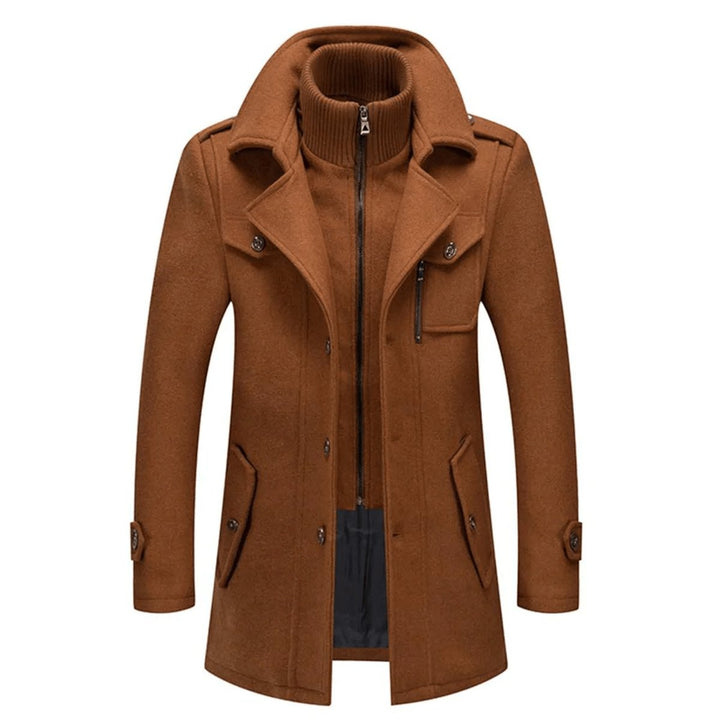 Gideon | Herren Zip-Front Mantel zum Layering