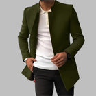 Gareth | Herren Oversized Mantel mit Reißverschluss für Herbst und Winter