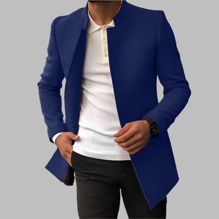 Gareth | Herren Oversized Mantel mit Reißverschluss für Herbst und Winter