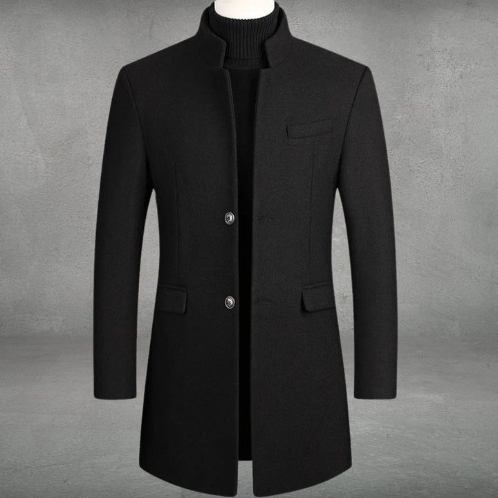 Desmond | Herren Oversized Mantel mit Knopfleiste für kaltes Wetter