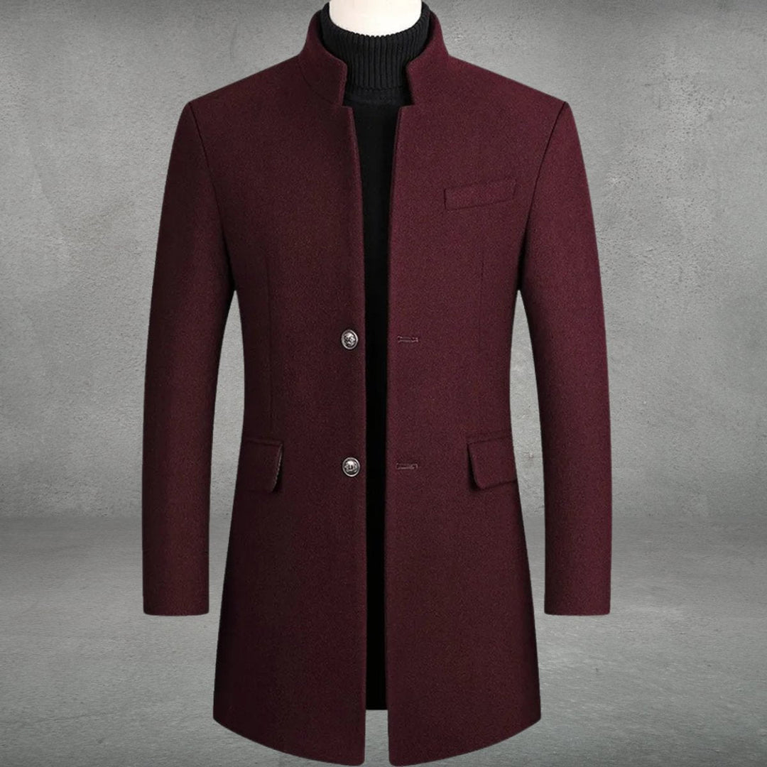 Desmond | Herren Oversized Mantel mit Knopfleiste für kaltes Wetter