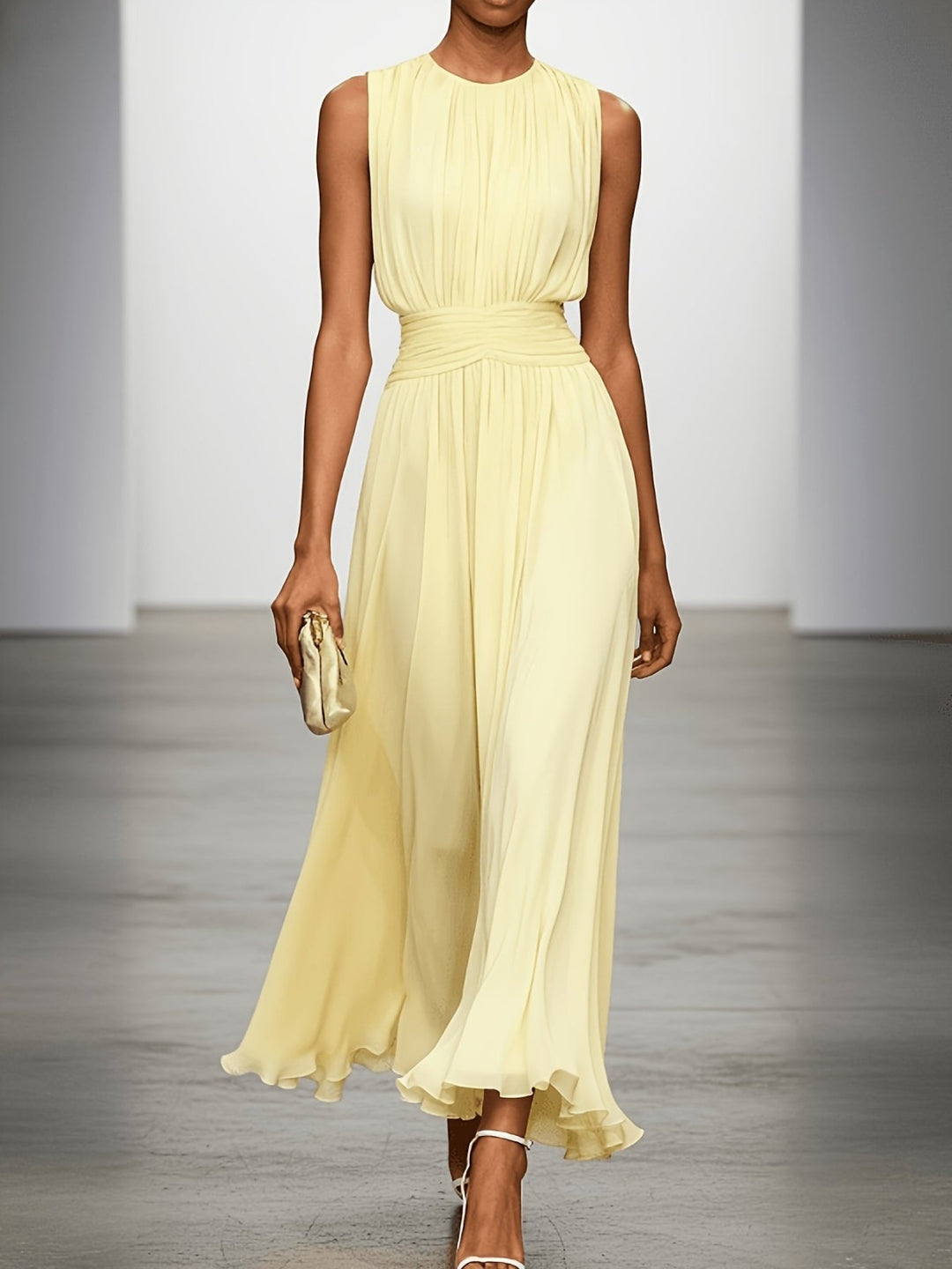 Miss | Kleid Damen Maxi Eleganz - Viskose