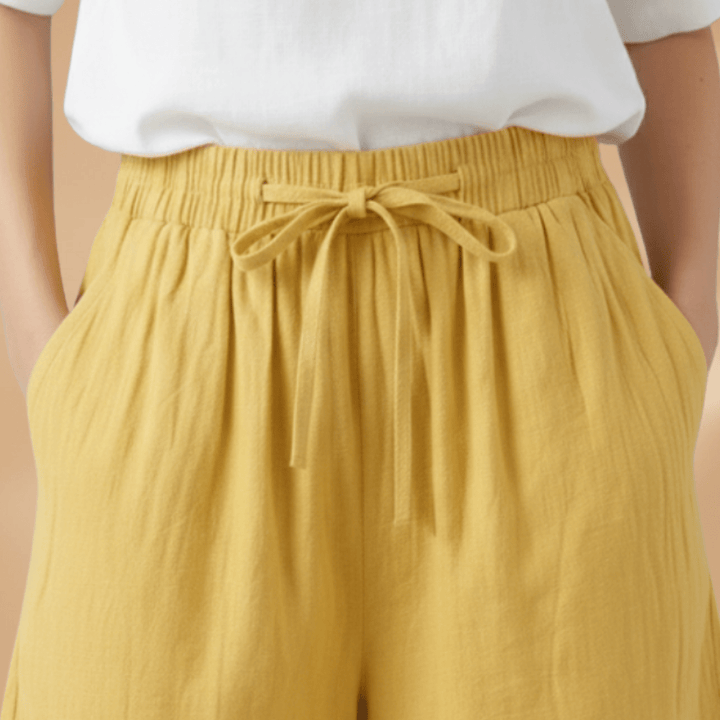 Damen | Shorts Relaxed Fit - Baumwolle