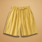 Damen | Shorts Relaxed Fit - Baumwolle