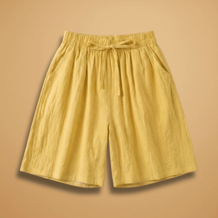 Damen | Shorts Relaxed Fit - Baumwolle