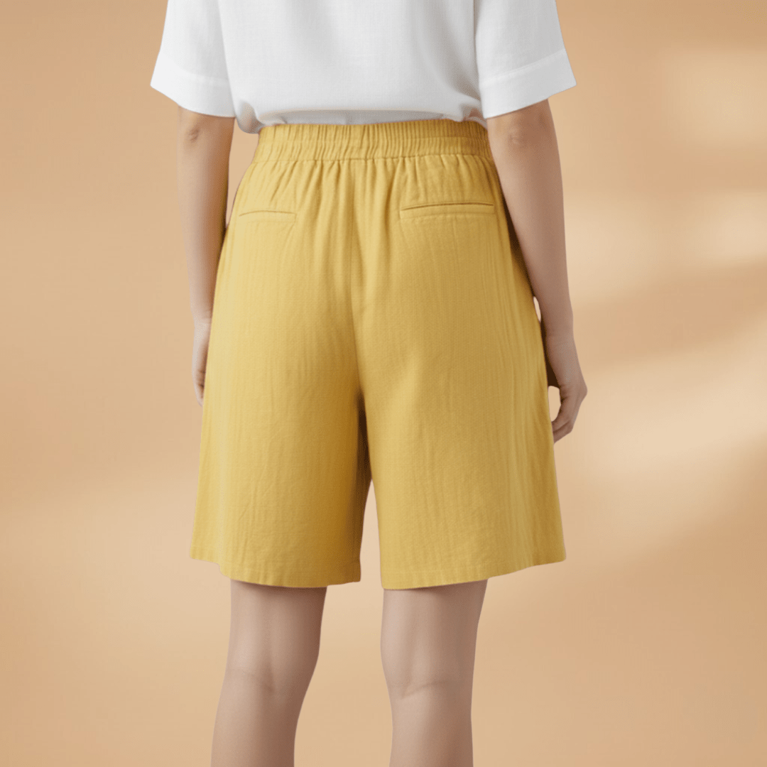 Damen | Shorts Relaxed Fit - Baumwolle