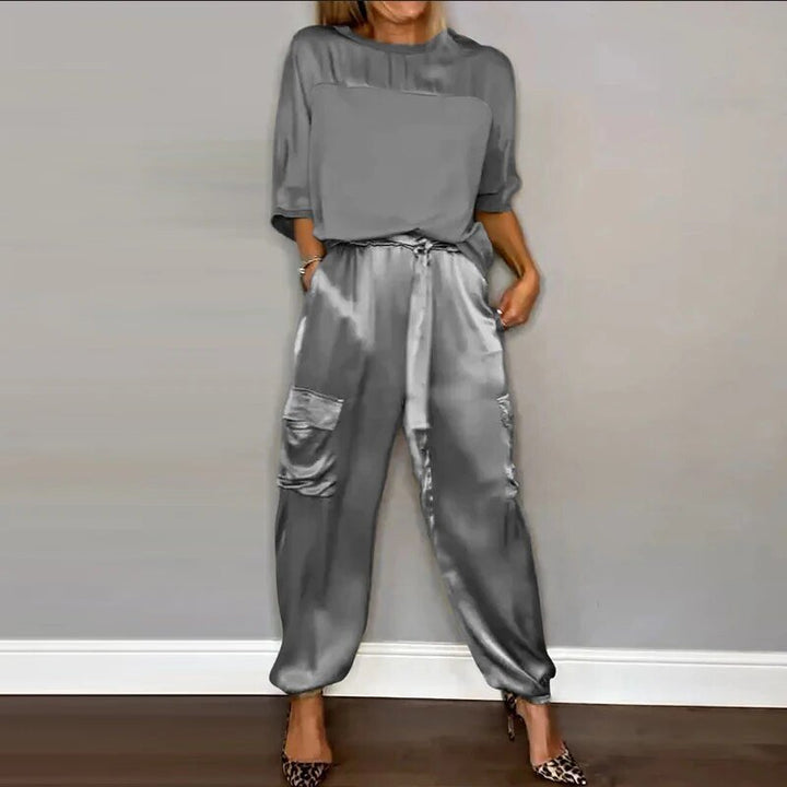 Damen Relaxed Kleidung Set aus leichtem Material und vielseitigem Stil