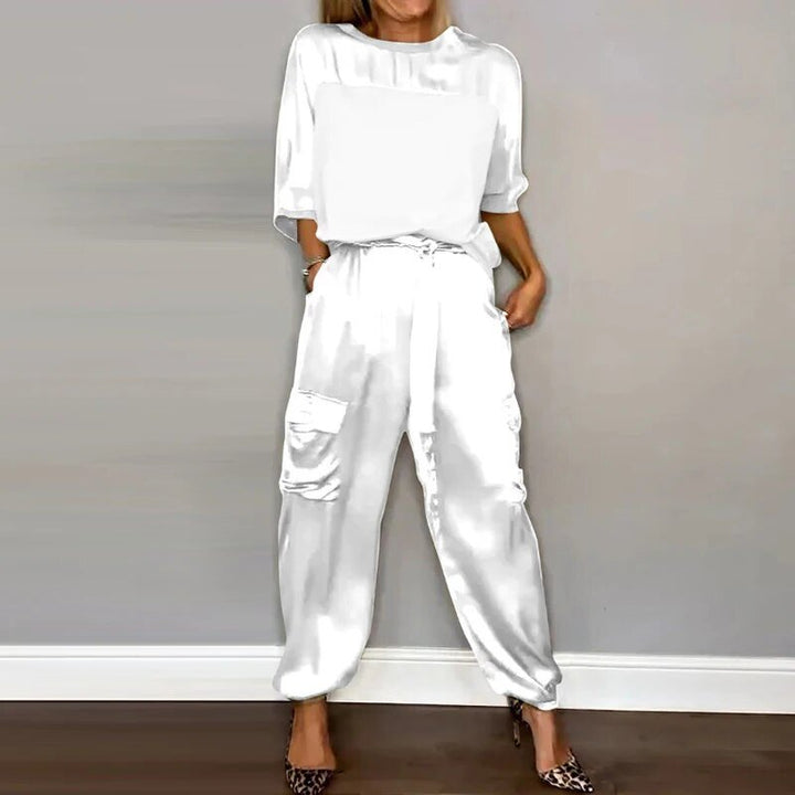 Damen Relaxed Kleidung Set aus leichtem Material und vielseitigem Stil