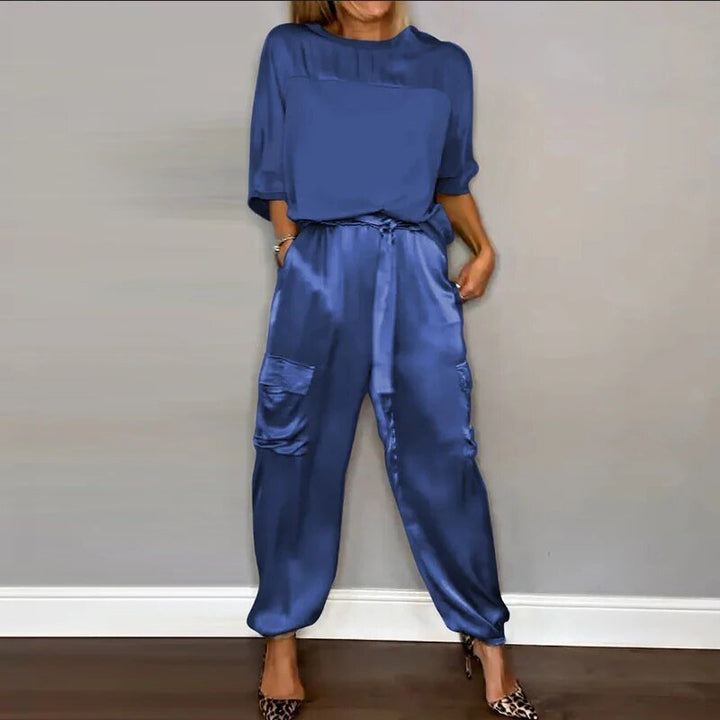 Damen Relaxed Kleidung Set aus leichtem Material und vielseitigem Stil