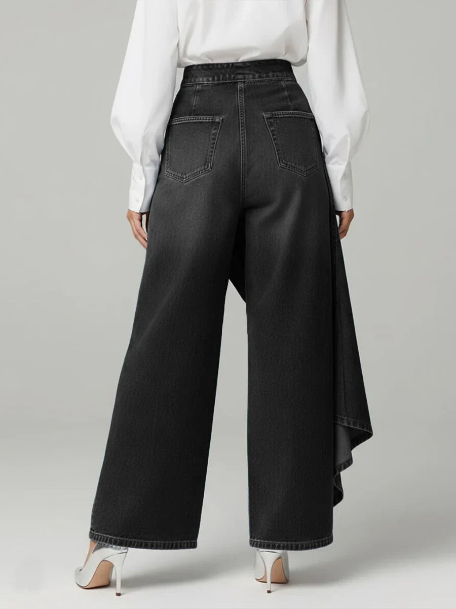 Margaret | Pantalon large élégant à taille haute