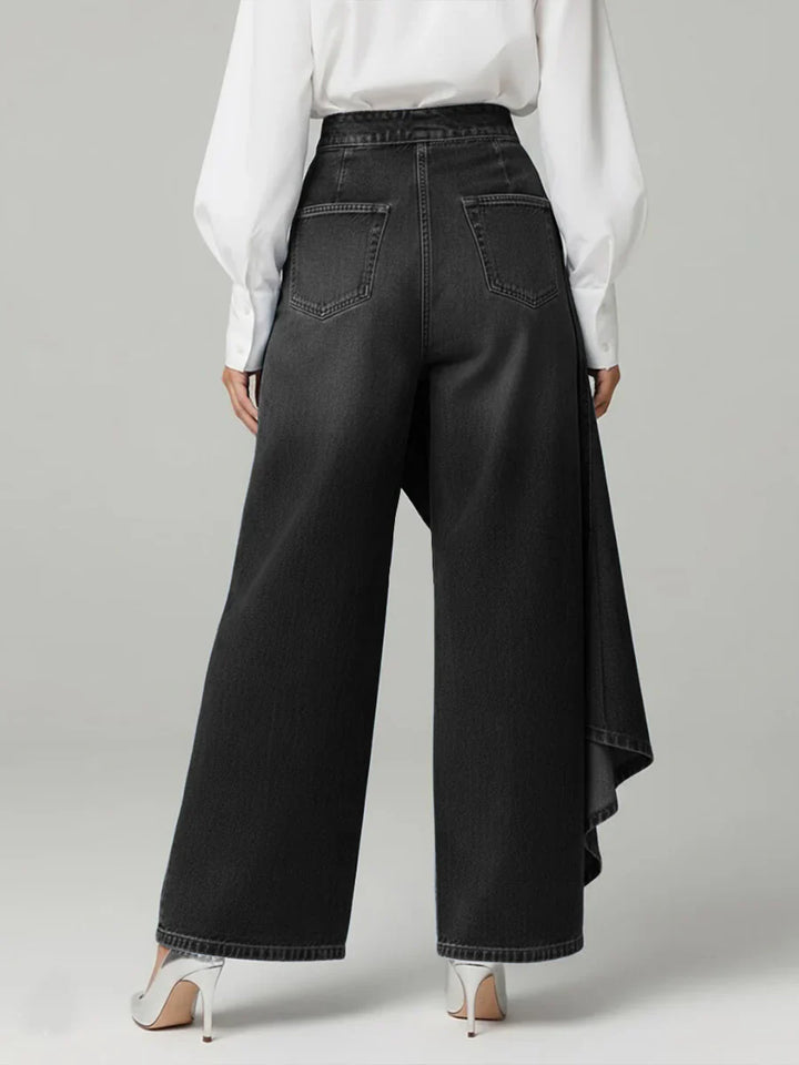 Margaret | Pantalon large élégant à taille haute