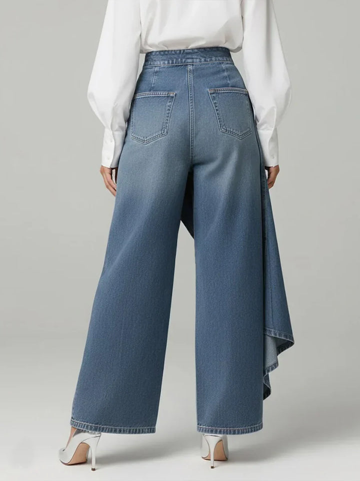 Margaret | Pantalon large élégant à taille haute