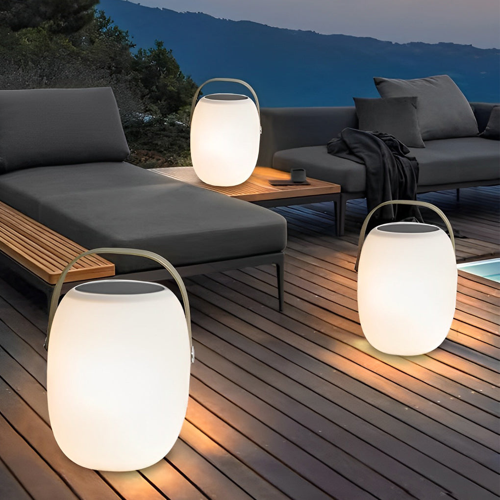 Portable Solar Lantern Outdoor | LED 3000K | IP65 | Garden &amp; Terrace