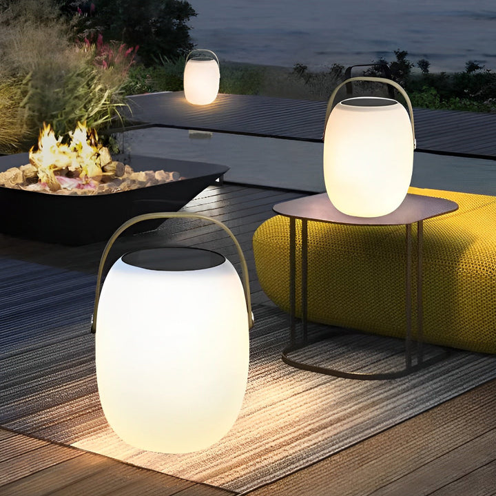 Portable Solar Lantern Outdoor | LED 3000K | IP65 | Garden &amp; Terrace
