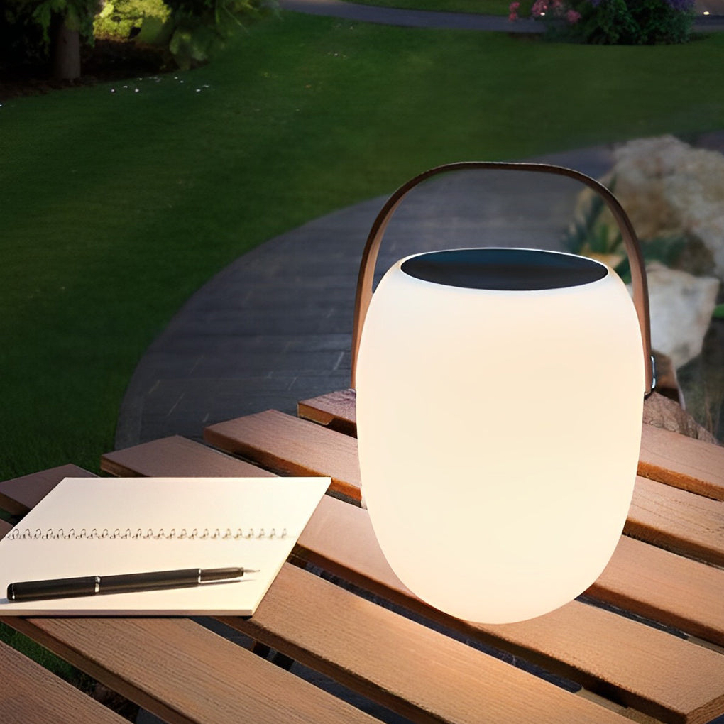 Portable Solar Lantern Outdoor | LED 3000K | IP65 | Garden &amp; Terrace