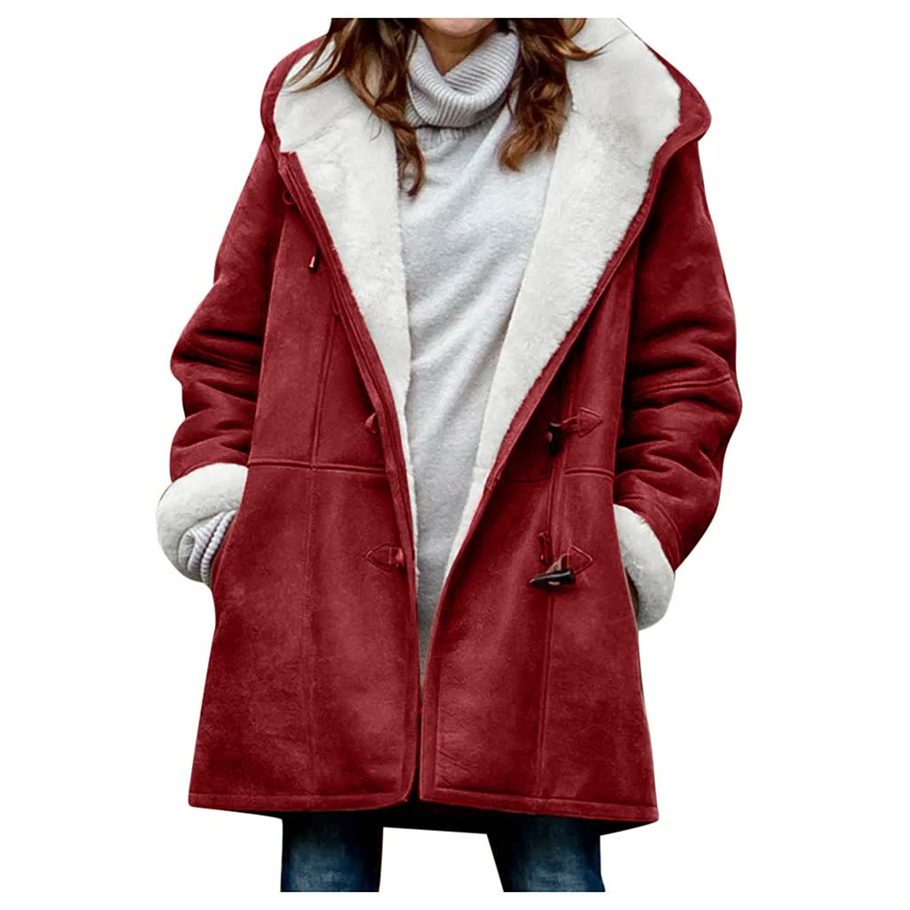 Damen Regular Fit Winterjacke – Warm für Herbst/Winter, Casual Outdoor