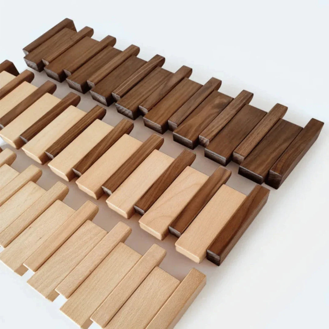 EleganceRack | Wooden Piano Coat Rack