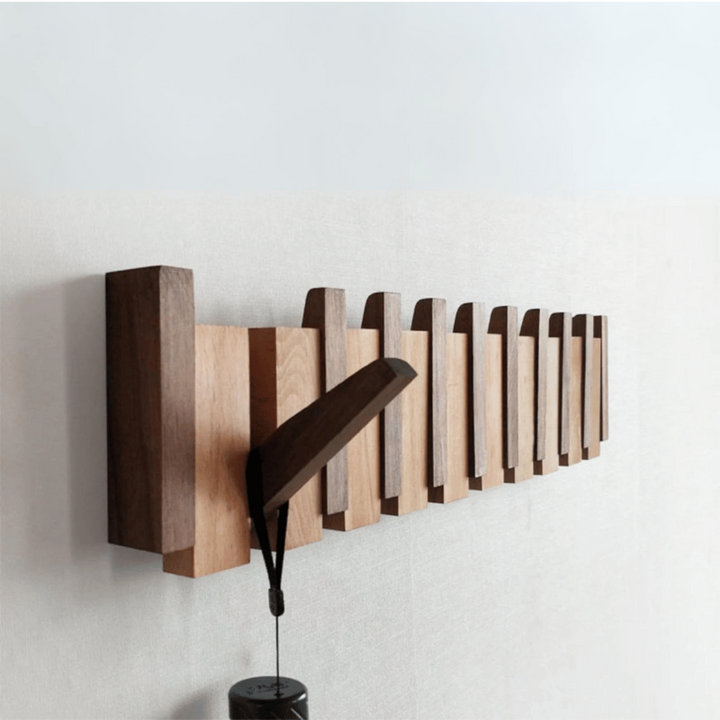 EleganceRack | Wooden Piano Coat Rack