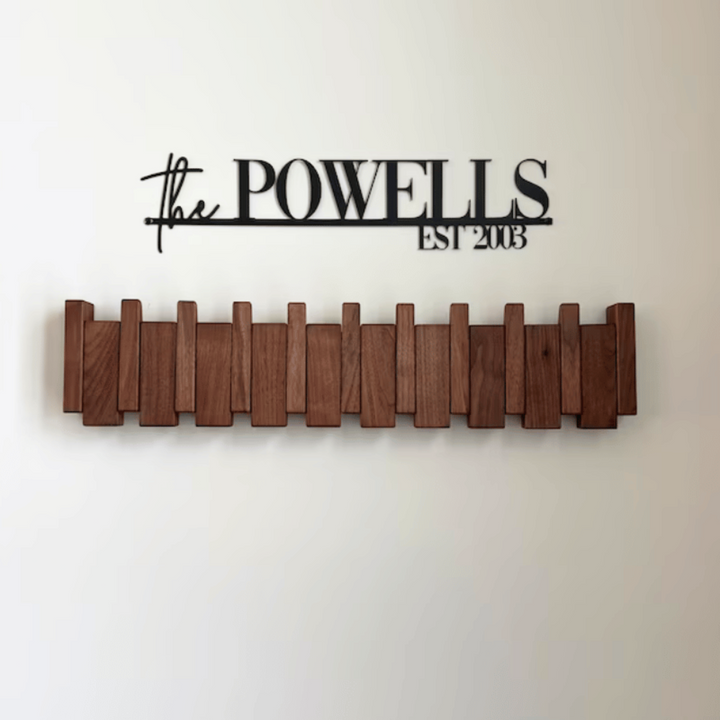 EleganceRack | Wooden Piano Coat Rack