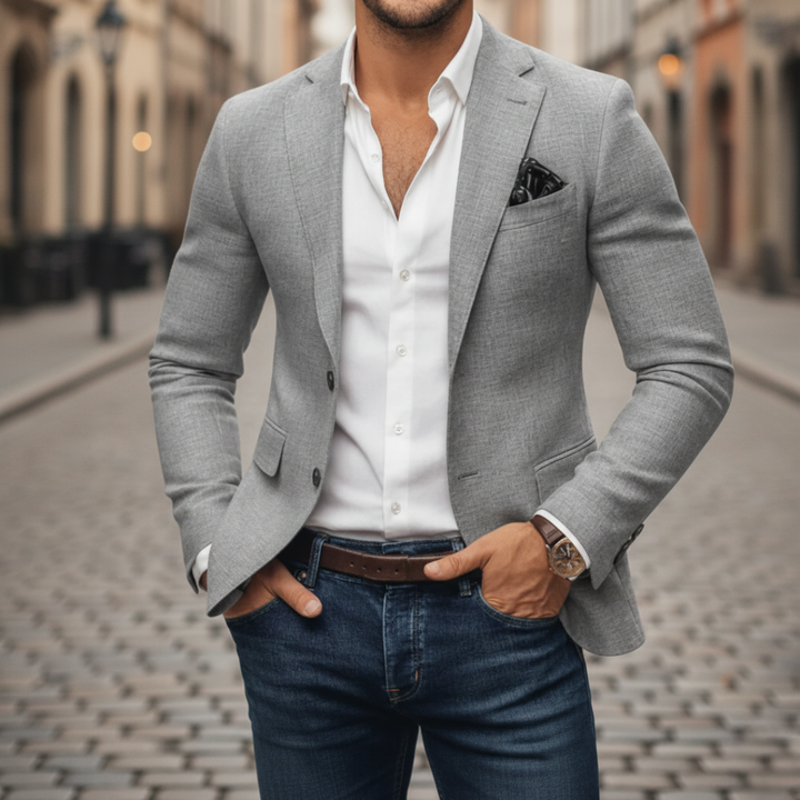 Raffael | Veste blazer cintrée pour homme à un bouton