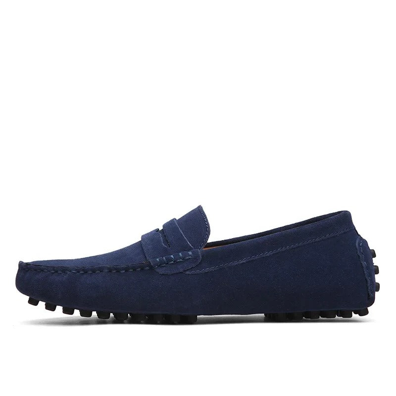 Wildleder-Herrenloafers im italienischen Stil - Robert