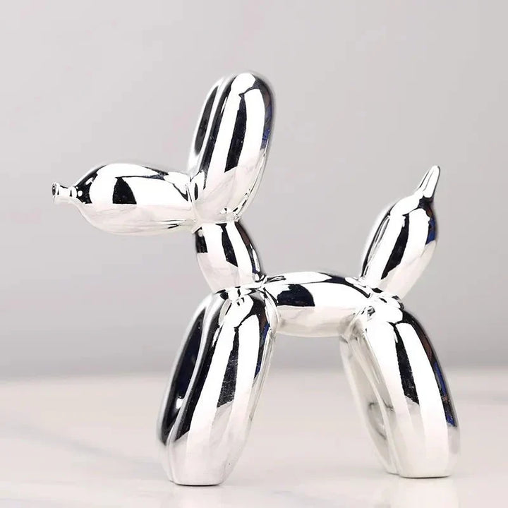 Sandsberg | Balloon Dog Sculpture | Glossy Resin Decoration | Multiple Colours