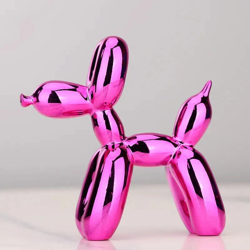 Sandsberg | Balloon Dog Sculpture | Glossy Resin Decoration | Multiple Colours