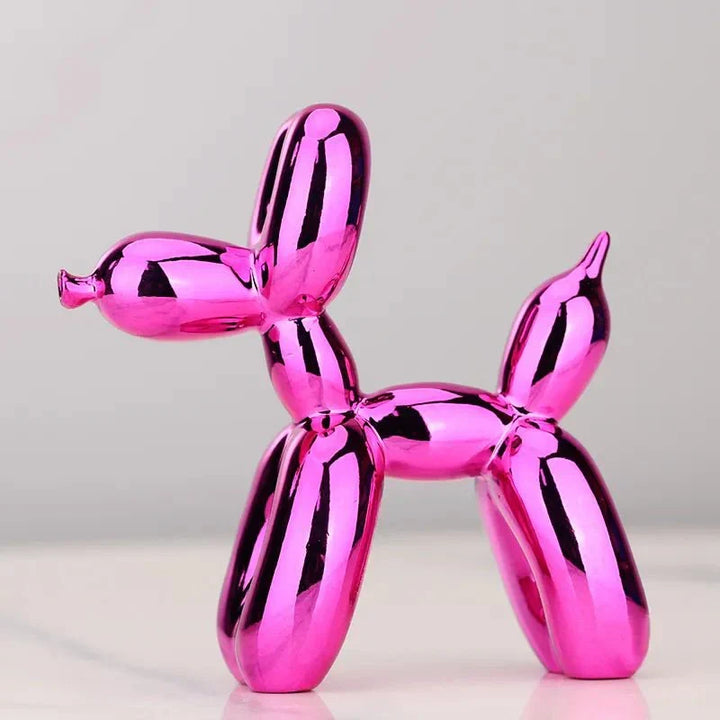 Sandsberg | Balloon Dog Sculpture | Glossy Resin Decoration | Multiple Colours