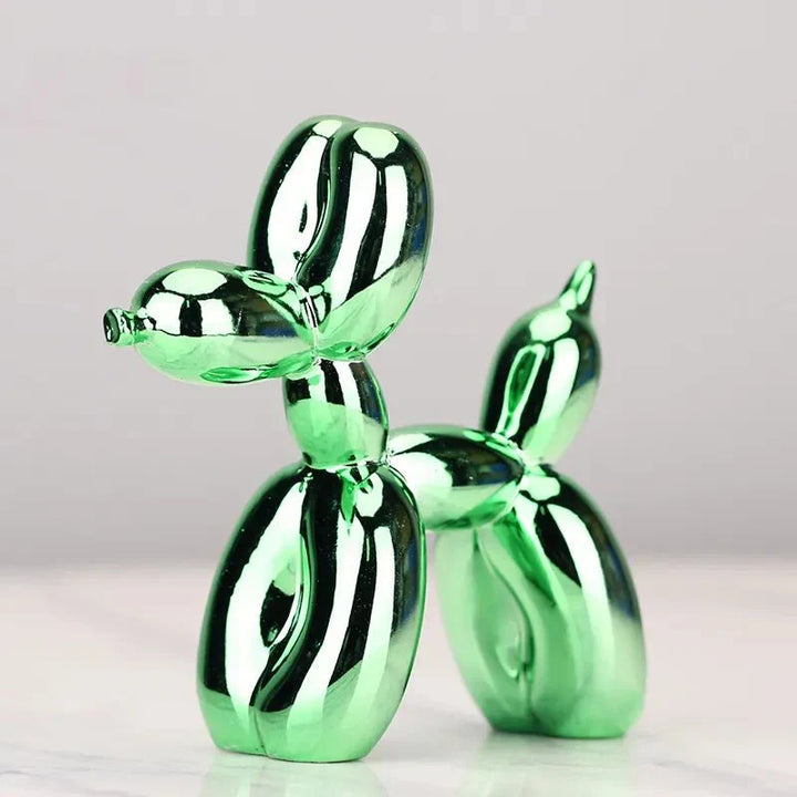 Sandsberg | Balloon Dog Sculpture | Glossy Resin Decoration | Multiple Colours