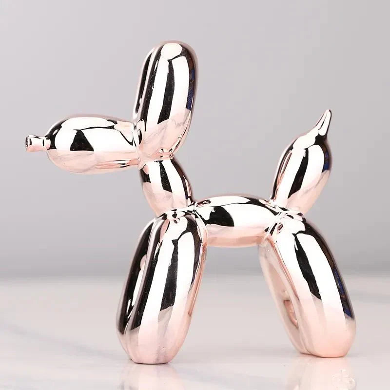 Sandsberg | Balloon Dog Sculpture | Glossy Resin Decoration | Multiple Colours