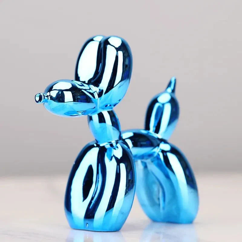 Sandsberg | Balloon Dog Sculpture | Glossy Resin Decoration | Multiple Colours