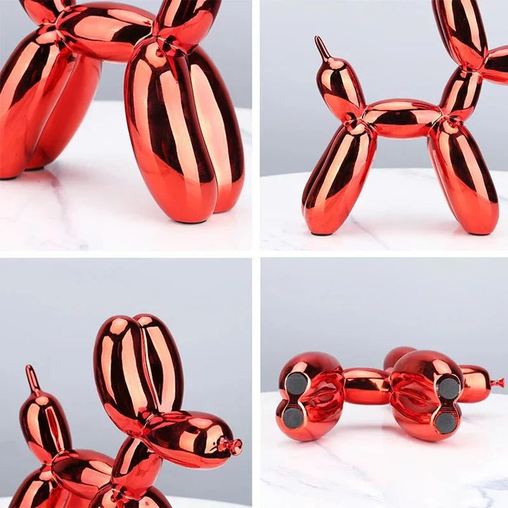 Sandsberg | Balloon Dog Sculpture | Glossy Resin Decoration | Multiple Colours