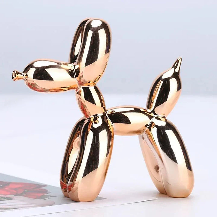 Sandsberg | Balloon Dog Sculpture | Glossy Resin Decoration | Multiple Colours