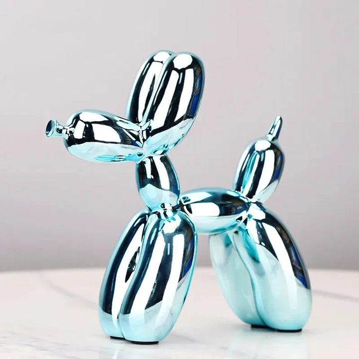 Sandsberg | Balloon Dog Sculpture | Glossy Resin Decoration | Multiple Colours