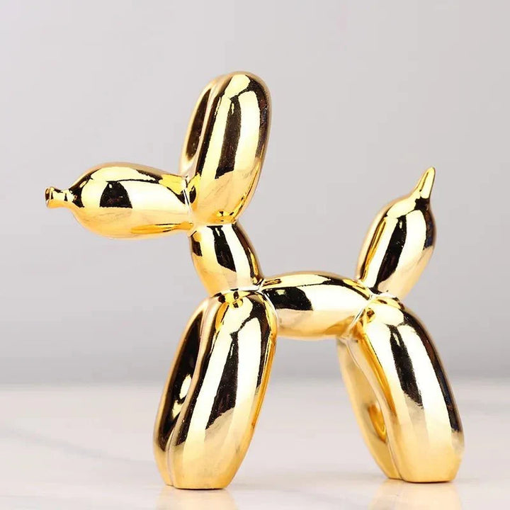 Sandsberg | Balloon Dog Sculpture | Glossy Resin Decoration | Multiple Colours