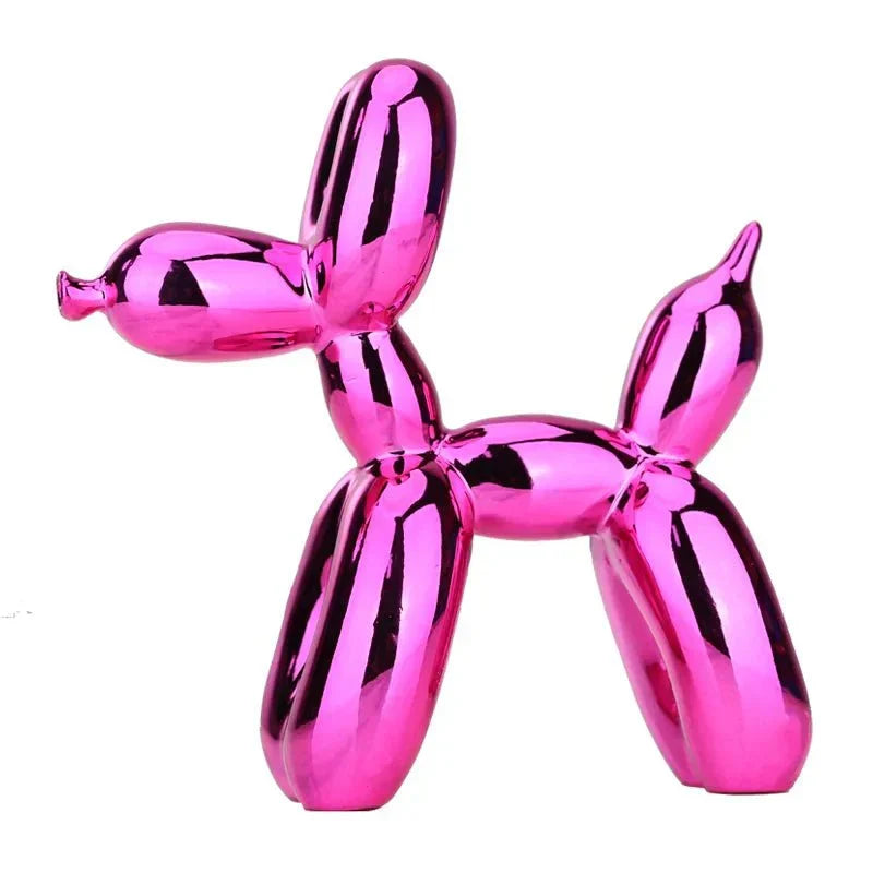 Sandsberg | Balloon Dog Sculpture | Glossy Resin Decoration | Multiple Colours