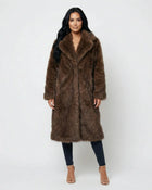MANTEAU EN FAUSSE FOURRURE SIENNA LANGER